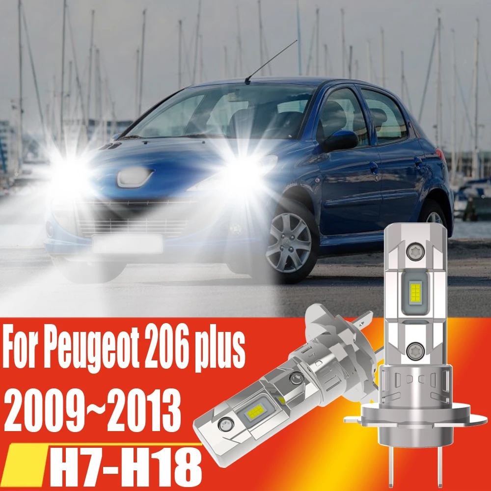 2 шт. H7 светодиодные фары Canbus высокой мощности автомобильные лампы белые автоматические противотуманные фары Moto Turbo диодные лампы 12 В для Peugeot 206 Plus 2009 ~ 2013
2 шт. H7 светодиодные фары Canbus высокой мощности автомобильные лампы белые автоматические противотуманные фары Moto Turbo диодные лампы 12 В для Peugeot 206 Plus 2009 ~ 2013