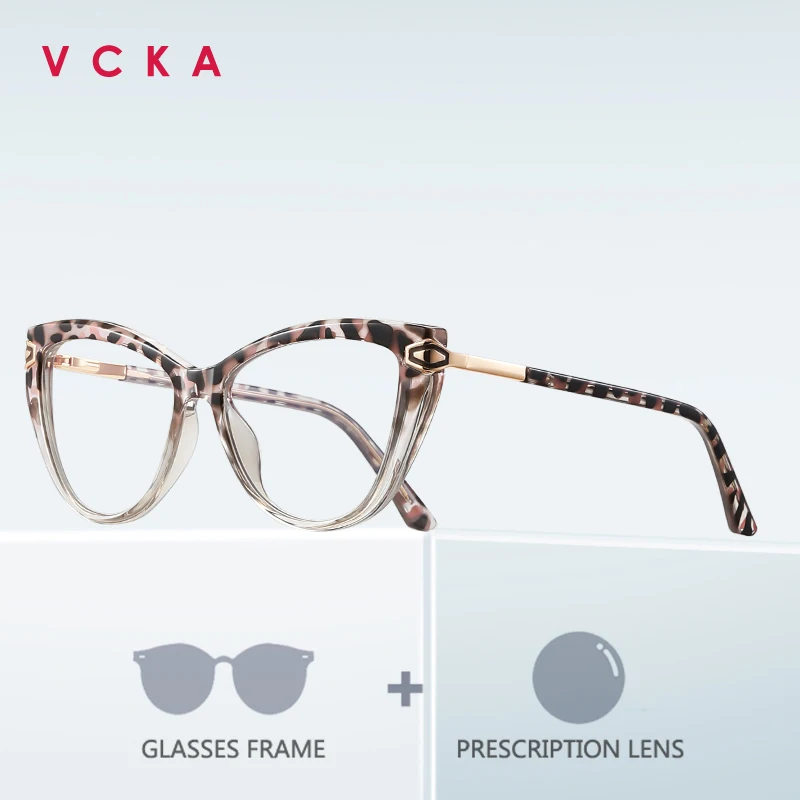VCKA: Хит продаж! Модные оправы для очков в форме кошки, с возможностью индивидуальной настройки, для коррекции близорукости, фотохромные, женские очки по рецепту
VCKA: Хит продаж! Модные оправы для очков в форме кошки, с возможностью индивидуальной настройки, для коррекции близорукости, фотохромные, женские очки по рецепту