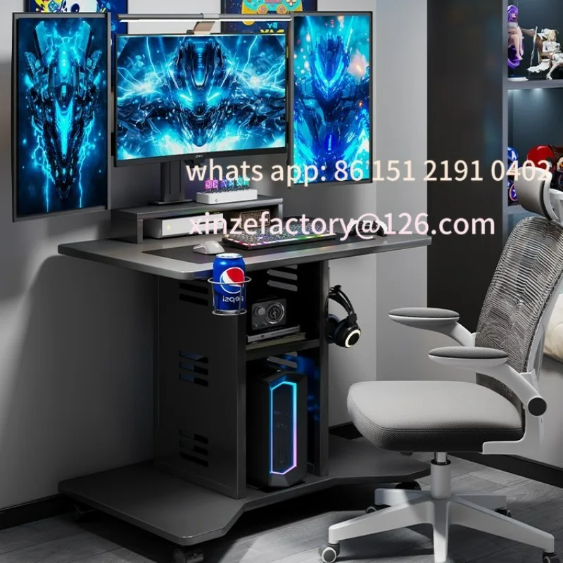 Customizable Computer Desk Small Home Desktop Gaming Table Single Mobile Desk
Customizable Computer Desk Small Home Desktop Gaming Table Single Mobile Desk