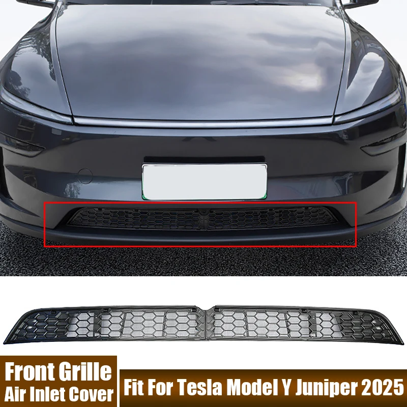 Front Grille Air Inlet Protective Cover Heat Dissipation Vent Insect-proof Honeycomb Mesh Cover For Tesla Model Y Juniper 2025
Front Grille Air Inlet Protective Cover Heat Dissipation Vent Insect-proof Honeycomb Mesh Cover For Tesla Model Y Juniper 2025