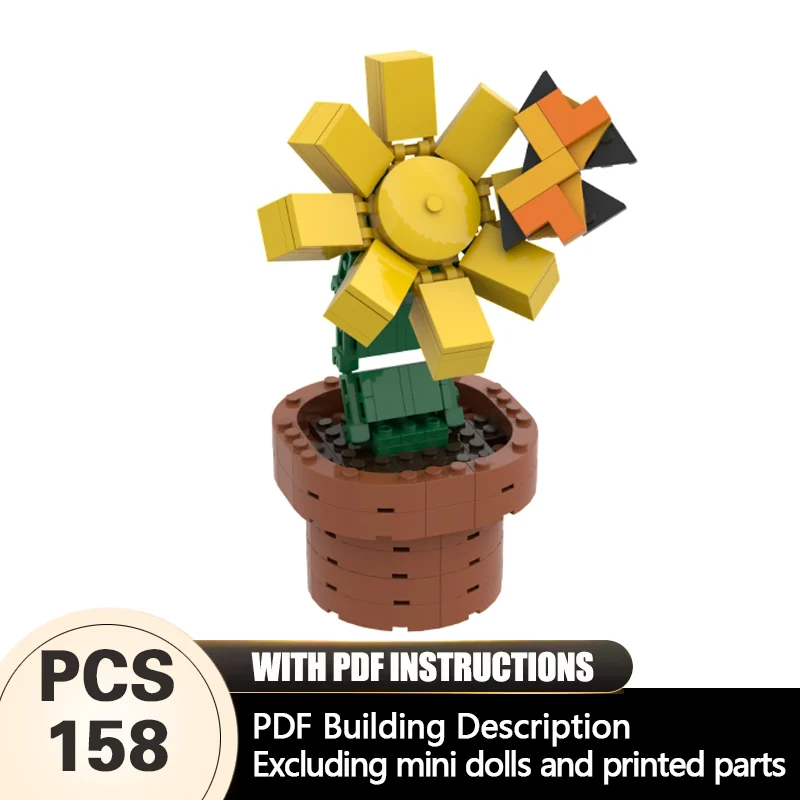 Creators Animal Series Model MOC Building Bricks Flower With Butterfly Modular Technology Gifts Holiday Assemble Children Toys
Creators Animal Series Model MOC Building Bricks Flower With Butterfly Modular Technology Gifts Holiday Assemble Children Toys