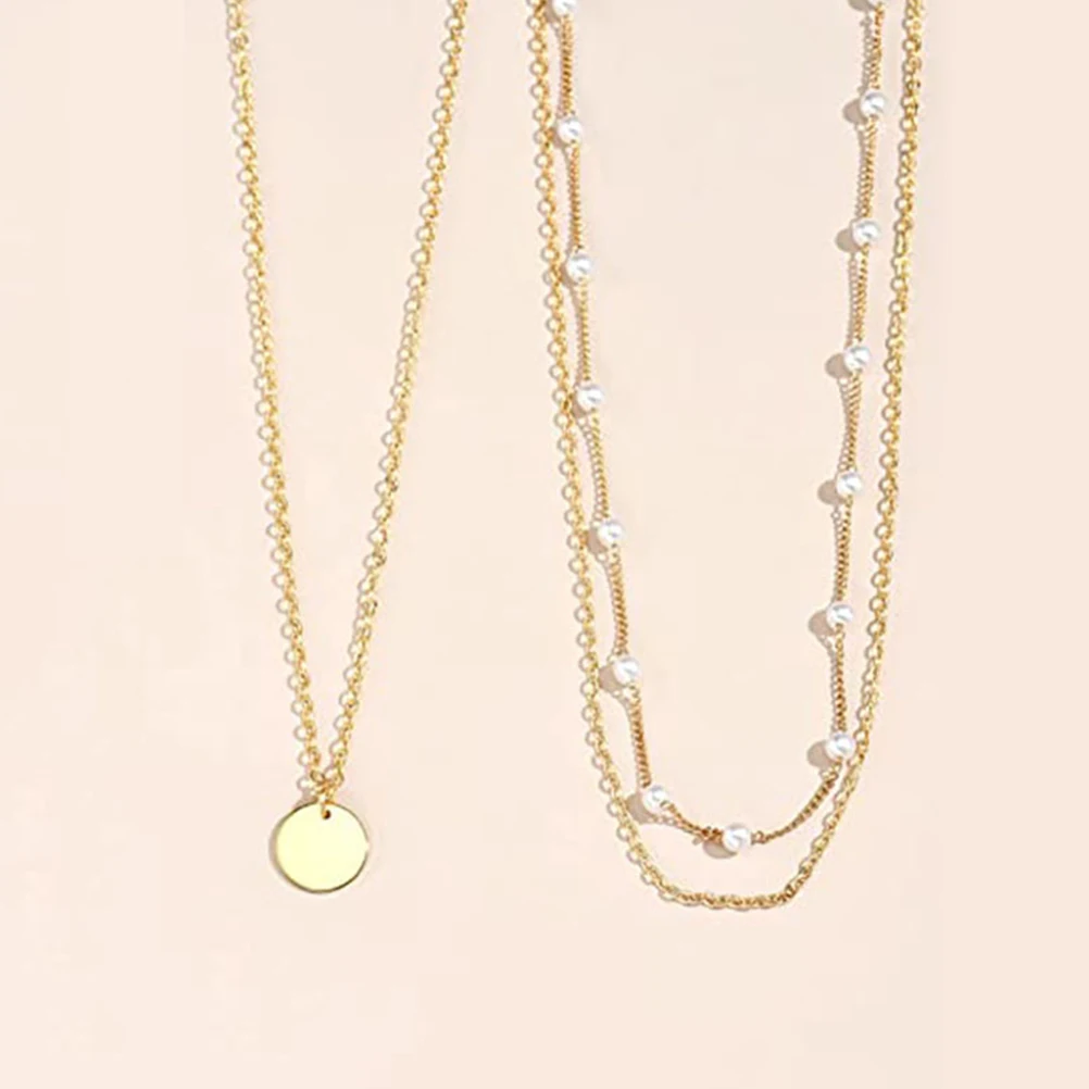 Women Layered Alloy Adjustable Clavicle Chain Necklace For Girls Durable Fashion Jewelry Gift For Mother'S Day
Women Layered Alloy Adjustable Clavicle Chain Necklace For Girls Durable Fashion Jewelry Gift For Mother'S Day