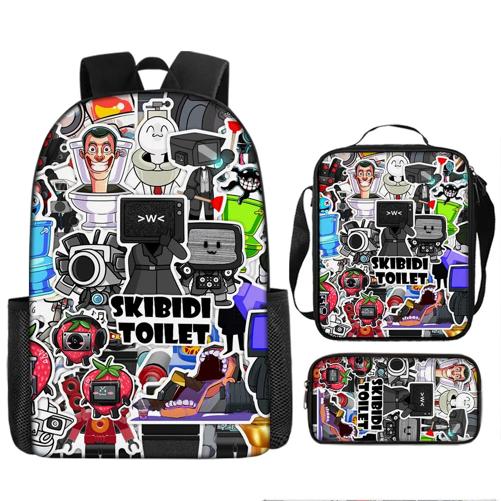 Luxury Novelty Peculiar Cool skibidi toilet 3D Print 3pcs/Set pupil School Bags Laptop Daypack Backpack Lunch bag Pencil Case
Luxury Novelty Peculiar Cool skibidi toilet 3D Print 3pcs/Set pupil School Bags Laptop Daypack Backpack Lunch bag Pencil Case