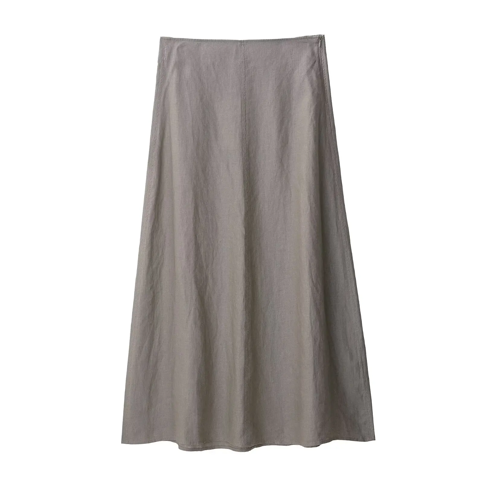 Fashion Cotton Linen Skirt For Women 2025 New Summer Casual Solid Color Zipper Long Skirts Female Chic Vintage High Waist Skirts
Fashion Cotton Linen Skirt For Women 2025 New Summer Casual Solid Color Zipper Long Skirts Female Chic Vintage High Waist Skirts