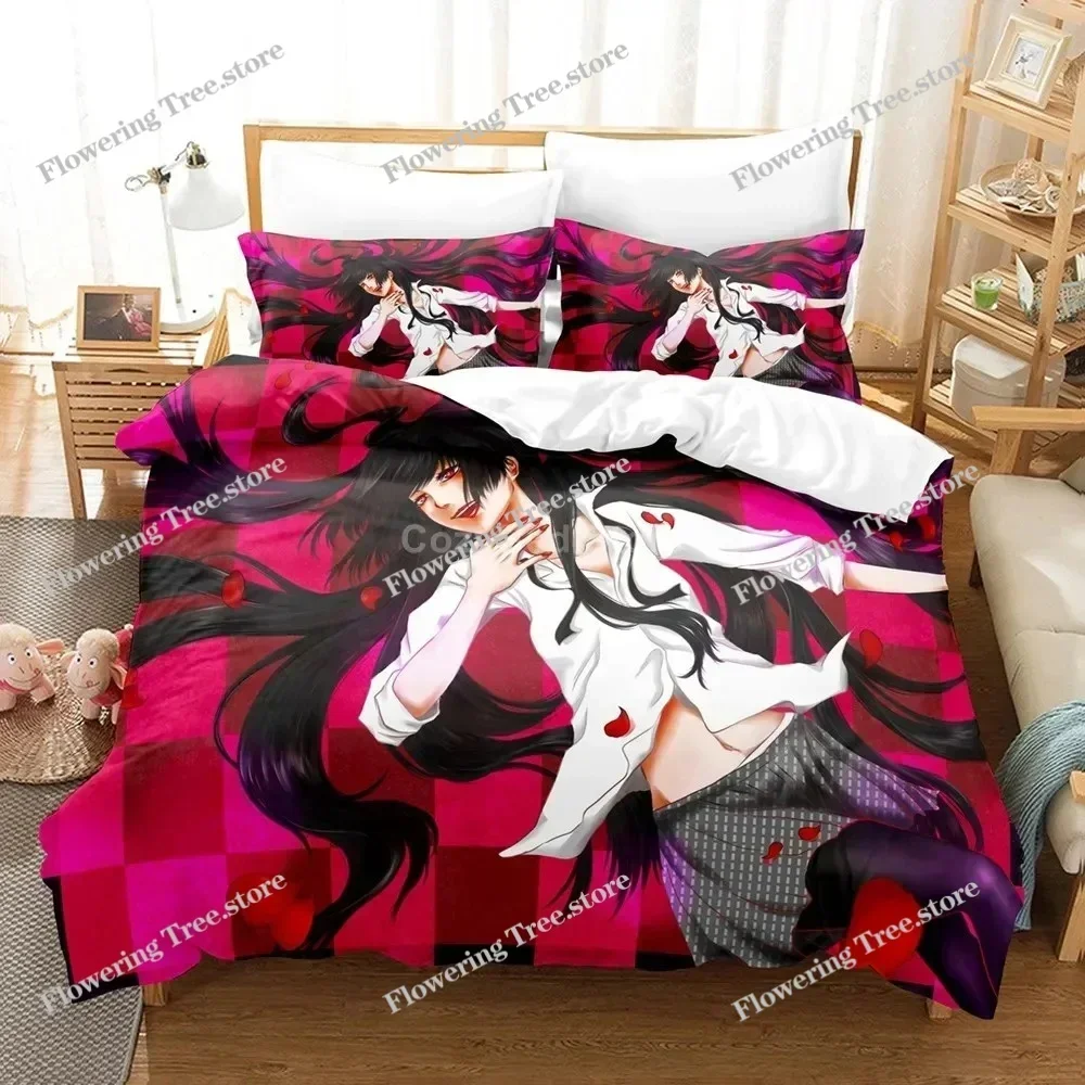 Kakegurui Bedding Set For Girl Anime 3d Duvet Cover Sets Comforter Bed Linen Twin Queen King Single Size Boys Kids Gift Cartoon0
Kakegurui Bedding Set For Girl Anime 3d Duvet Cover Sets Comforter Bed Linen Twin Queen King Single Size Boys Kids Gift Cartoon0