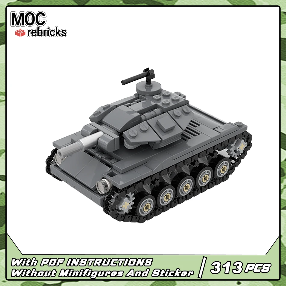 MOC американская боевая серия T49 световой танк пехотный боевой бронированный автомобиль модель DIY строительные блоки кирпичи детские подарки на день рождения
MOC американская боевая серия T49 световой танк пехотный боевой бронированный автомобиль модель DIY строительные блоки кирпичи детские подарки на день рождения