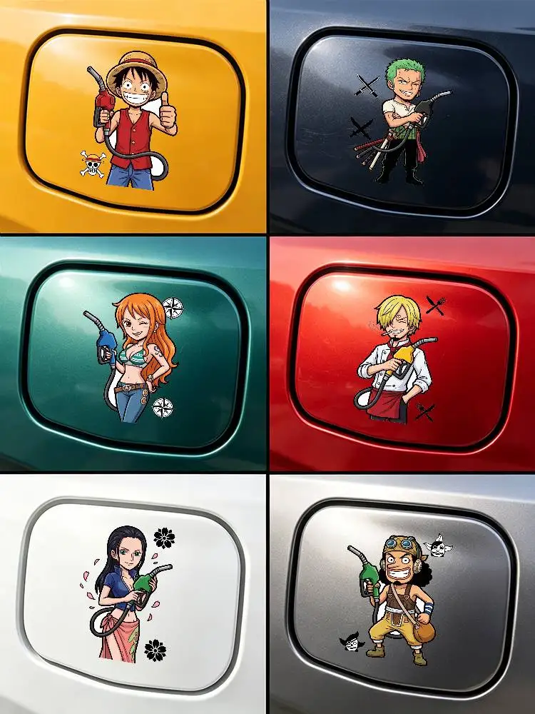ONE PIECE LUFFY ZORO Fashion Car Fuel Cap Sticker Personality Auto Fuel Tank Decor Decal
ONE PIECE LUFFY ZORO Fashion Car Fuel Cap Sticker Personality Auto Fuel Tank Decor Decal