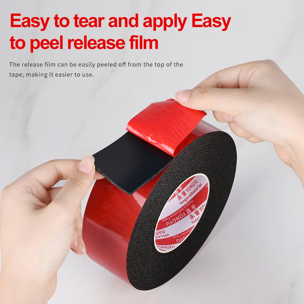 Double Sided Tape Black Foam High Adhesion Protection Fixed Sound Insulation Station Installation Seats Instrument Panels Wall
Double Sided Tape Black Foam High Adhesion Protection Fixed Sound Insulation Station Installation Seats Instrument Panels Wall