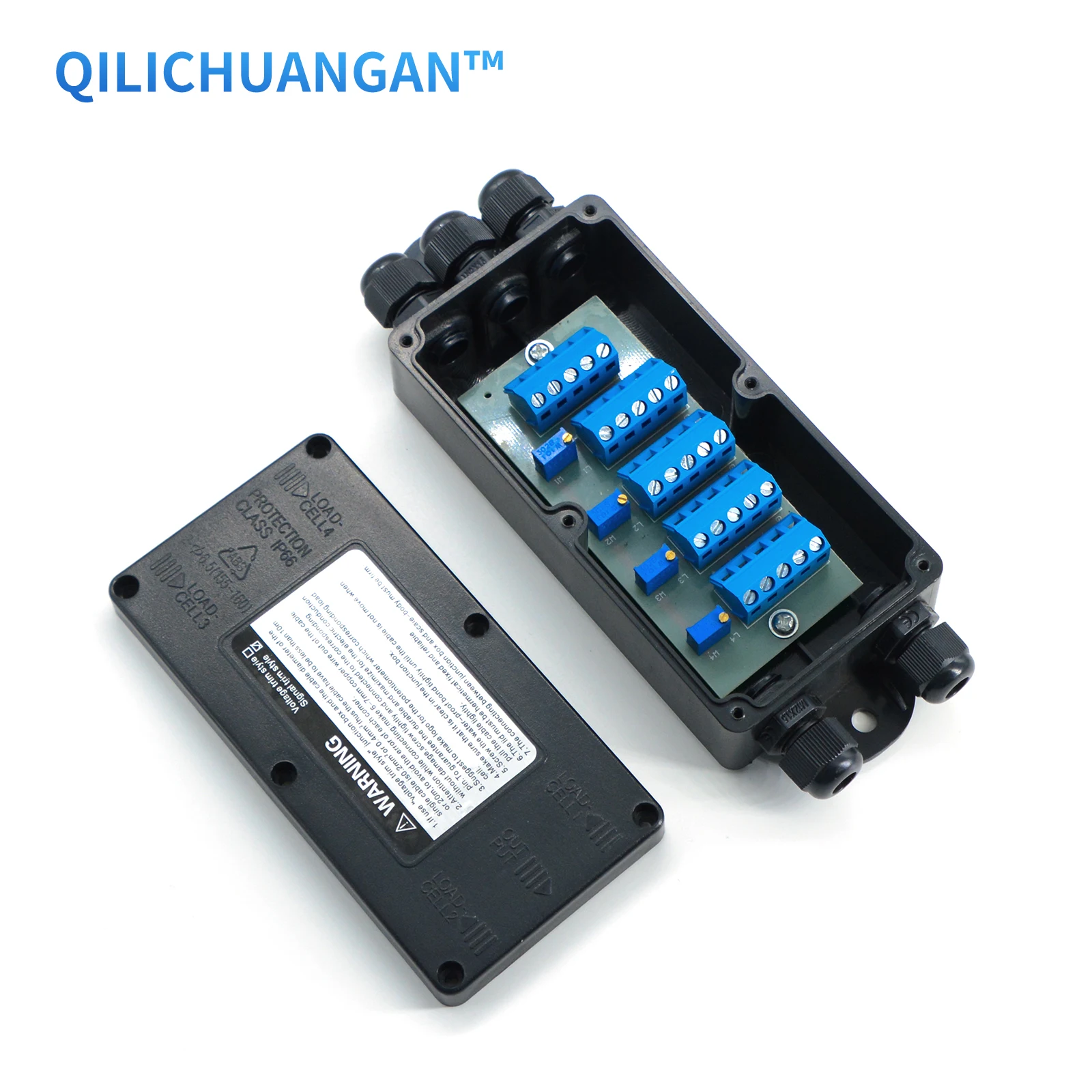 4 in 1 Load Cell PVC Shell Junction Box Amplifier,with Multiple Protections Connection: 1-4 Sensors,Belt Weighing Tower
4 in 1 Load Cell PVC Shell Junction Box Amplifier,with Multiple Protections Connection: 1-4 Sensors,Belt Weighing Tower