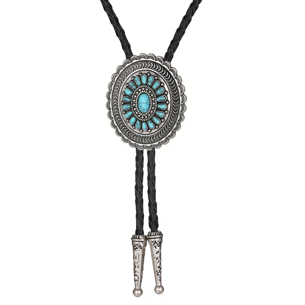 Western Indian Tribe Cowboys Carved Turquoise Bolo Poirot Tie Leather Rope Men Necktie Cheapify Dropshipping
Western Indian Tribe Cowboys Carved Turquoise Bolo Poirot Tie Leather Rope Men Necktie Cheapify Dropshipping