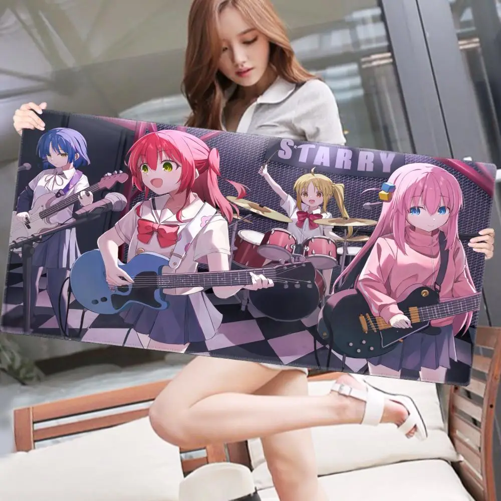 Bocchi The Rock Large Gaming Mousepad Game Rubber Computer Mouse Mat Anime HD Print Mouse Pad Gamer Locking Edge Accessories XXL
Bocchi The Rock Large Gaming Mousepad Game Rubber Computer Mouse Mat Anime HD Print Mouse Pad Gamer Locking Edge Accessories XXL