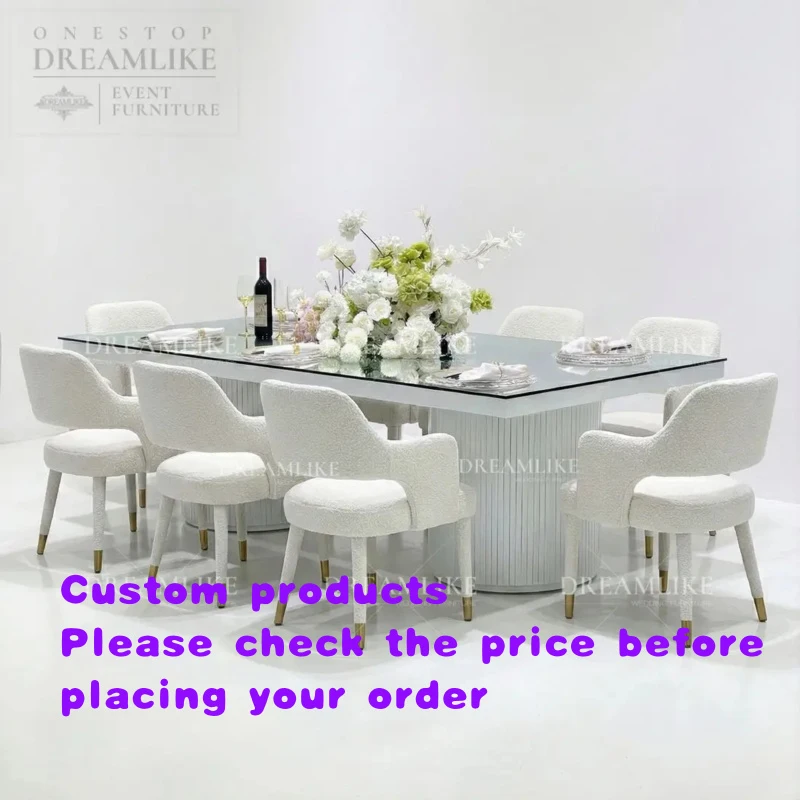 custom.Modern Glass Top Iron Dining Table with Double Fluted Pedestal Event Rental Factory Direct Bulk Order Supplier
custom.Modern Glass Top Iron Dining Table with Double Fluted Pedestal Event Rental Factory Direct Bulk Order Supplier