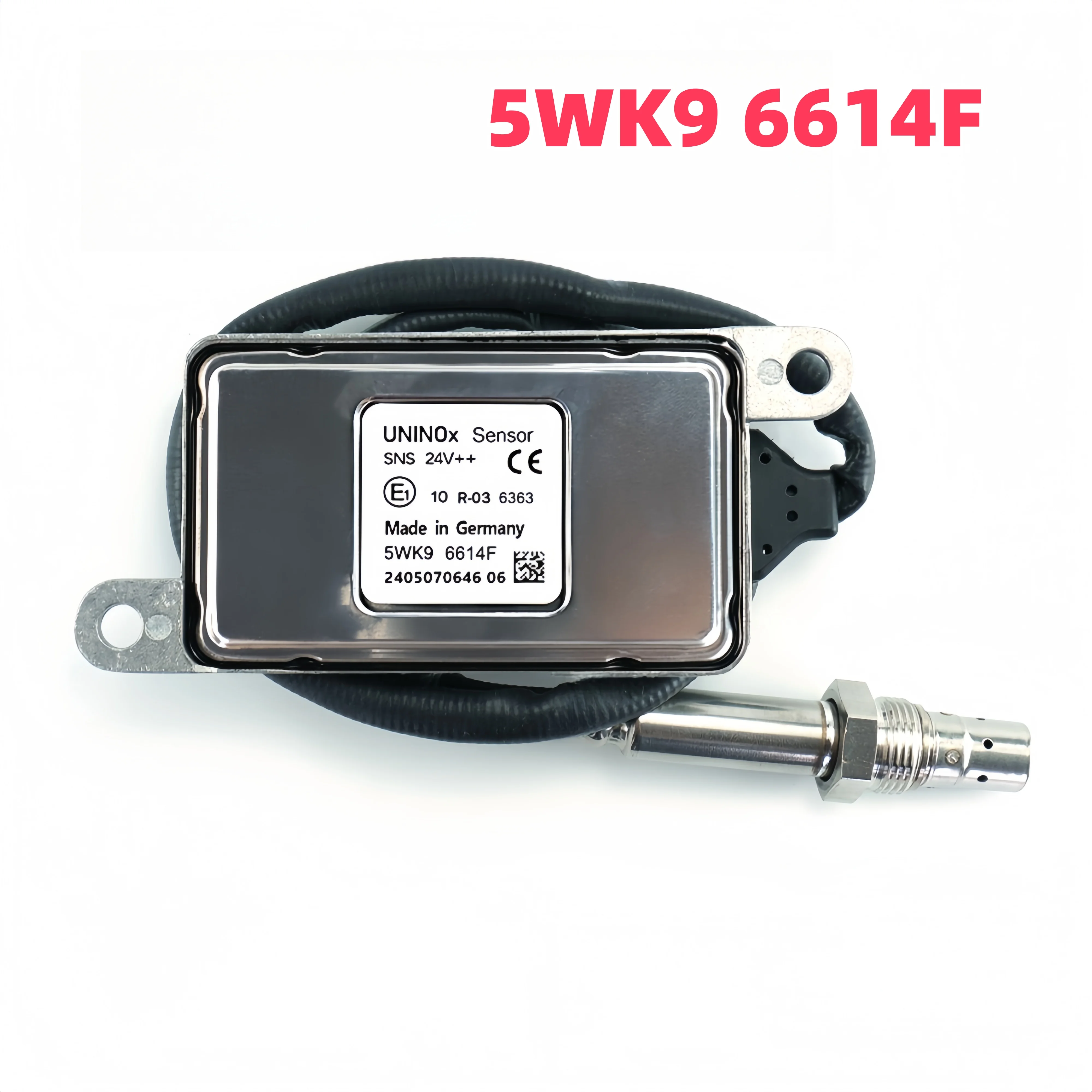5WK96614F UniNOx Nitrogen Oxide sensor fits for Cummins engine 5WK96614H 5WK96614G NOx sensor
5WK96614F UniNOx Nitrogen Oxide sensor fits for Cummins engine 5WK96614H 5WK96614G NOx sensor