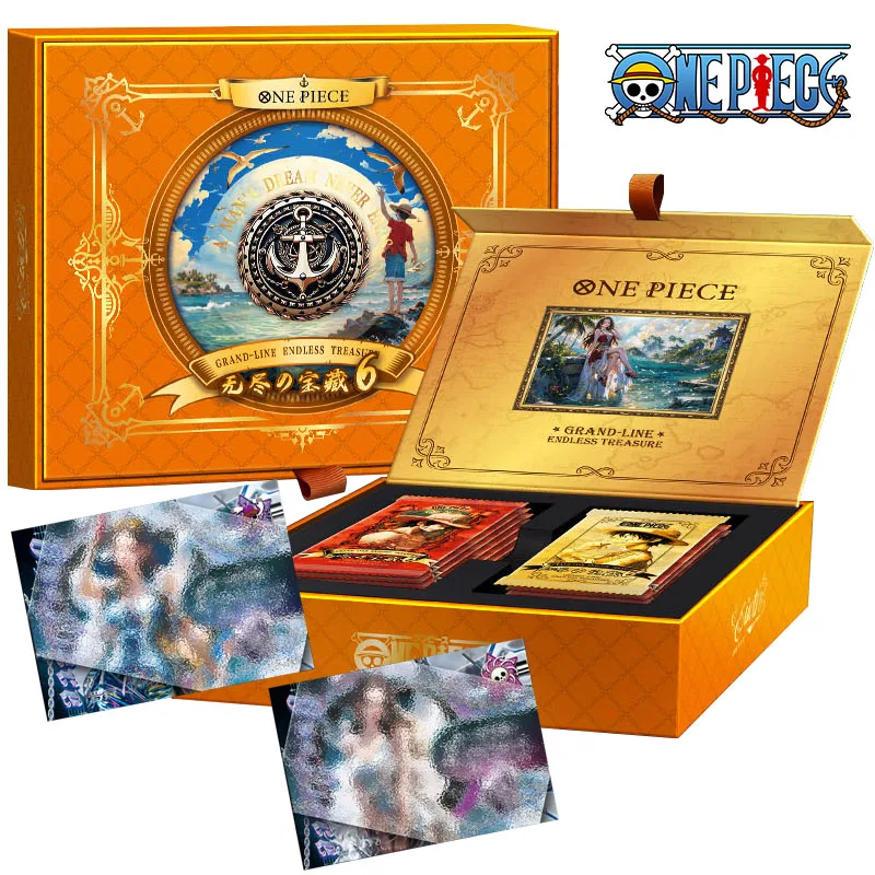 Новые Аниме One Piece Cards Nami Luffy SR SSR коллекционная карточка редкая битва коробка карточная игра коллекционный подарок для детей на день рождения
Новые Аниме One Piece Cards Nami Luffy SR SSR коллекционная карточка редкая битва коробка карточная игра коллекционный подарок для детей на день рождения