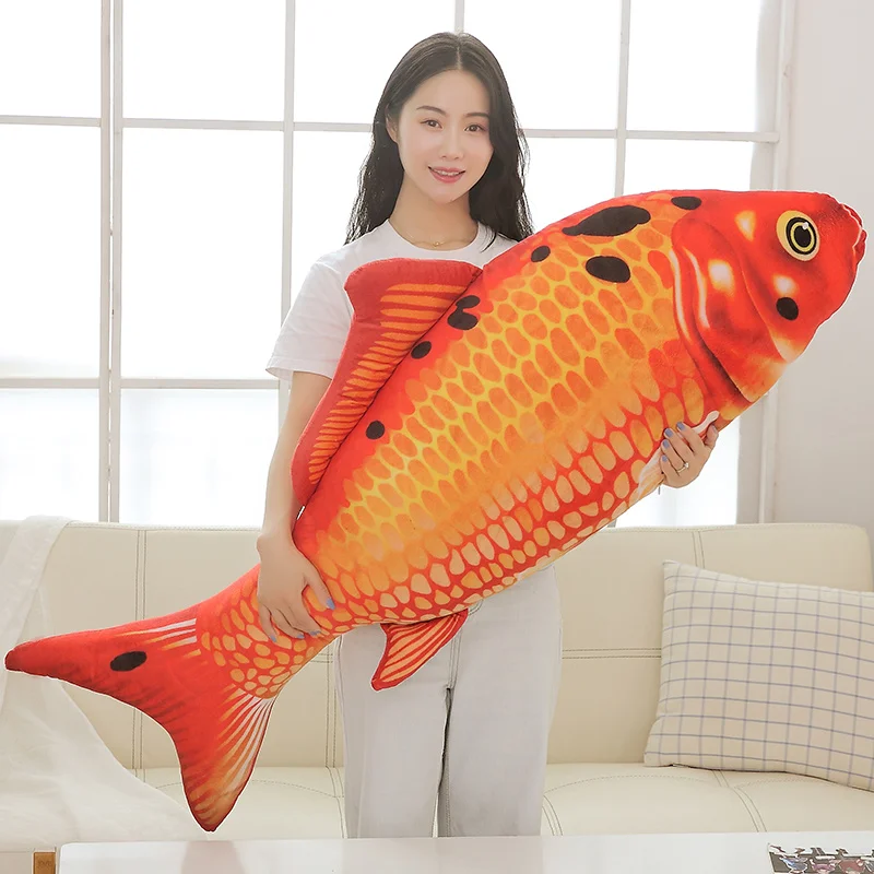Creative Funny Goldfish Pillow Living Room Sofa Cushion Cushion. Soft Pillows Bed
Creative Funny Goldfish Pillow Living Room Sofa Cushion Cushion. Soft Pillows Bed