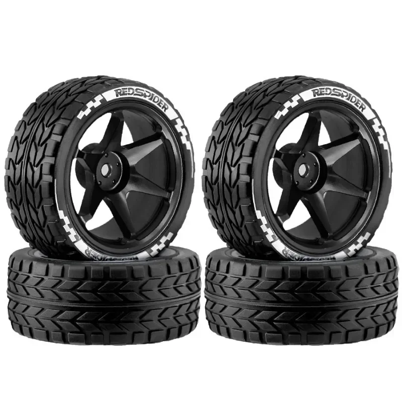 1/10 RC On-road Drift Car Rubber Tires Alloy Wheels Hubs Set for XV02 HSP 94123 Tamiya TT01 HPI Kyosho HSP PTG2
1/10 RC On-road Drift Car Rubber Tires Alloy Wheels Hubs Set for XV02 HSP 94123 Tamiya TT01 HPI Kyosho HSP PTG2
