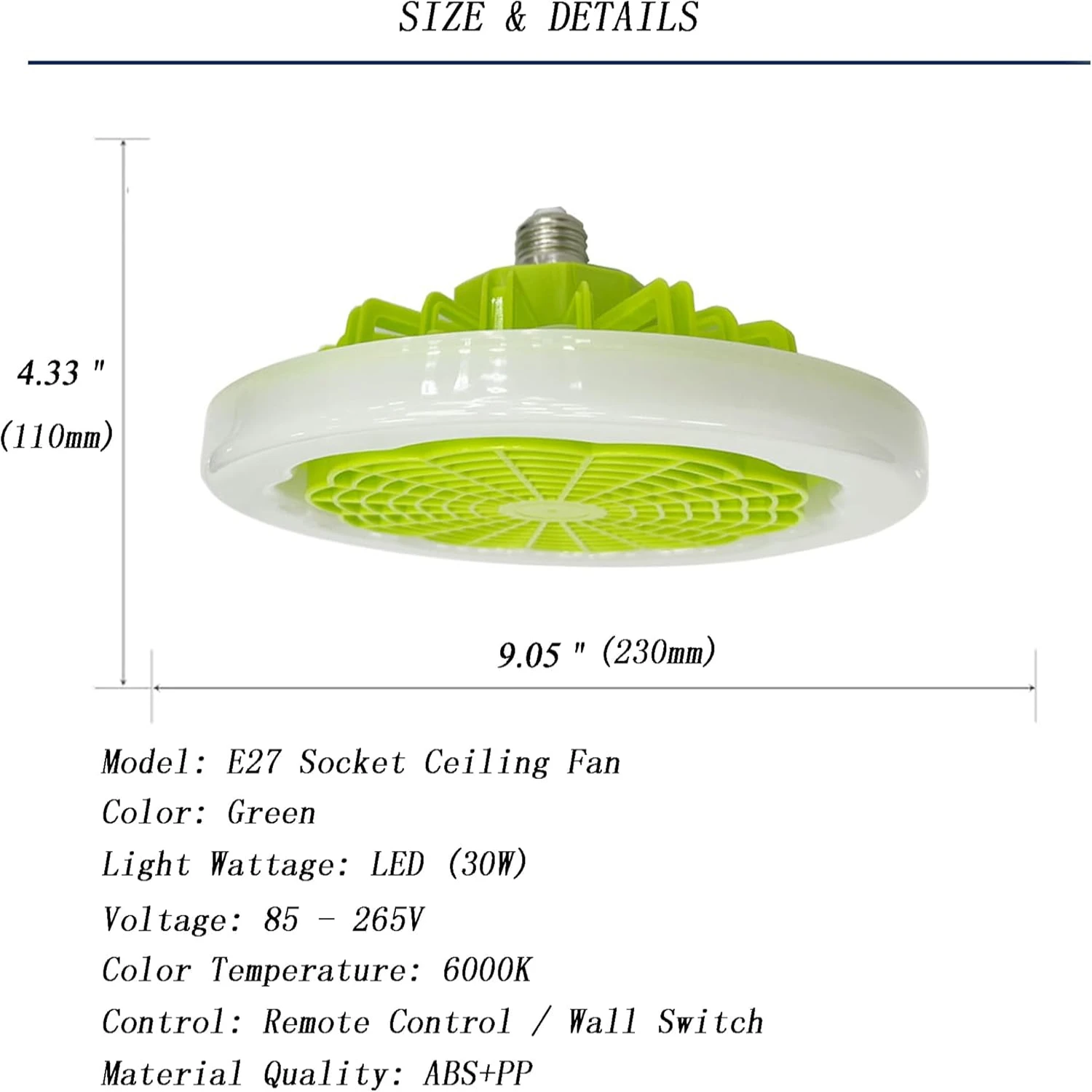 Remote Control Ceiling Fan with Light 16.5 Inch - Modern 3-Blade Design, Easy Installation, Home Decor & Air Circulation
Remote Control Ceiling Fan with Light 16.5 Inch - Modern 3-Blade Design, Easy Installation, Home Decor & Air Circulation