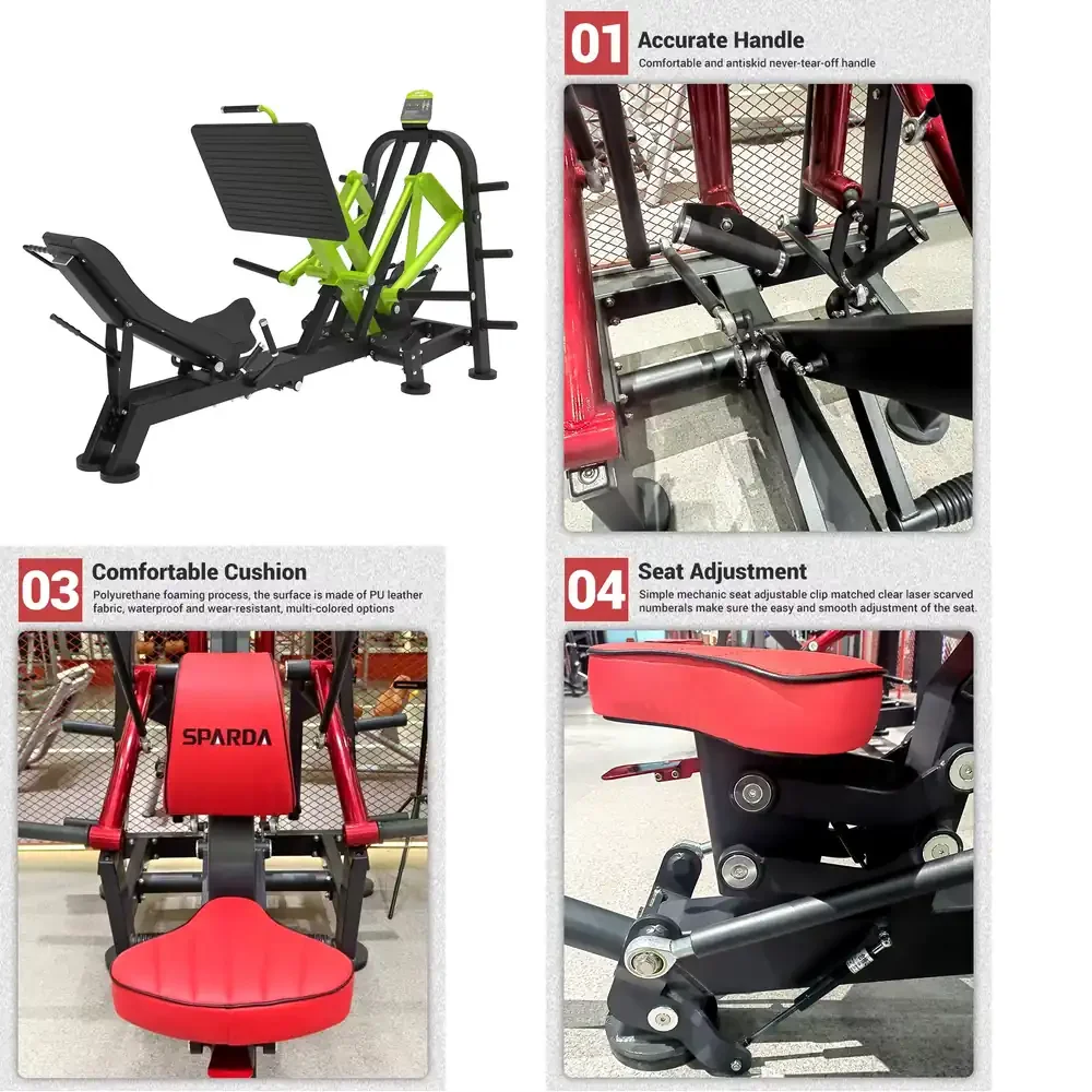 MND-SP34 Level Leg Press with Max 600kg Training Machine High Quality Sports Equipment Commercial Fitness MND Fitness
MND-SP34 Level Leg Press with Max 600kg Training Machine High Quality Sports Equipment Commercial Fitness MND Fitness