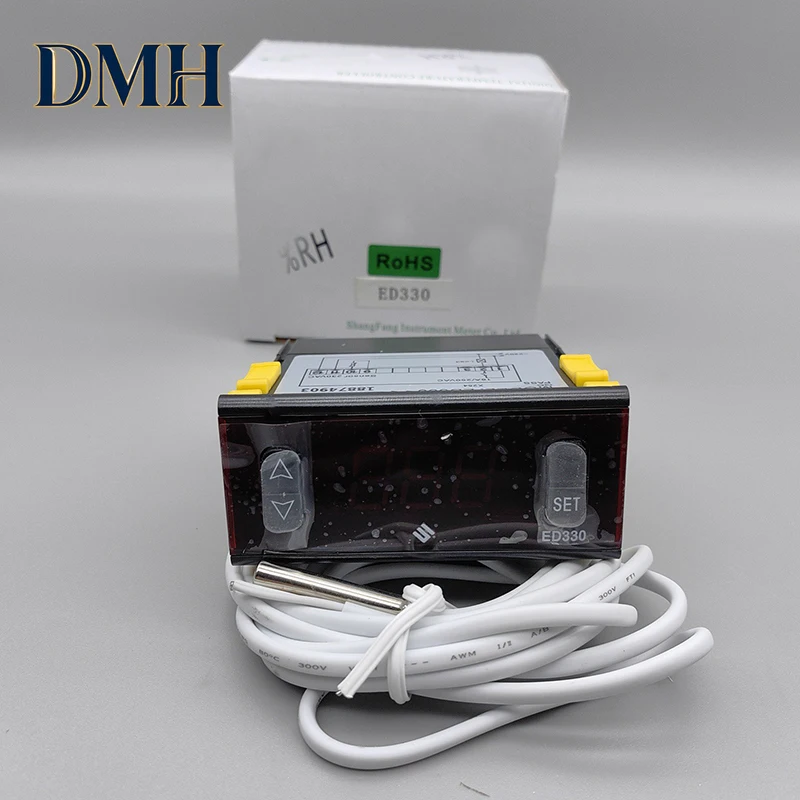 Thermostat ED330 Digital Display Temperature Controller 1PCS NEW -45-120℃
Thermostat ED330 Digital Display Temperature Controller 1PCS NEW -45-120℃