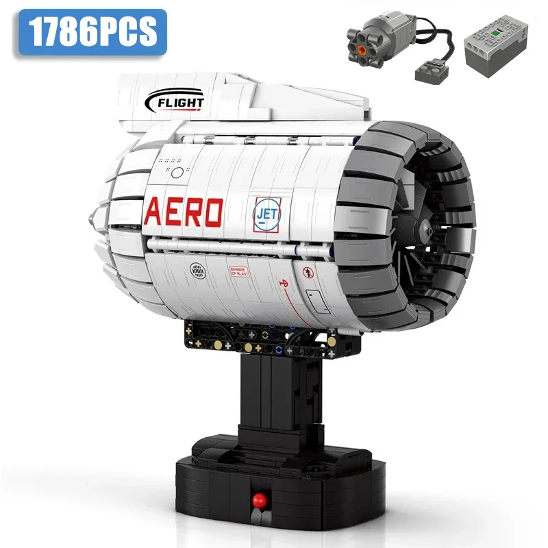 1786PCS Aviation Turbofan Engine Building Blocks Model Series MOC Technical STEM Toys Bricks Assembly Toys Set Kids Adults Gifts
1786PCS Aviation Turbofan Engine Building Blocks Model Series MOC Technical STEM Toys Bricks Assembly Toys Set Kids Adults Gifts