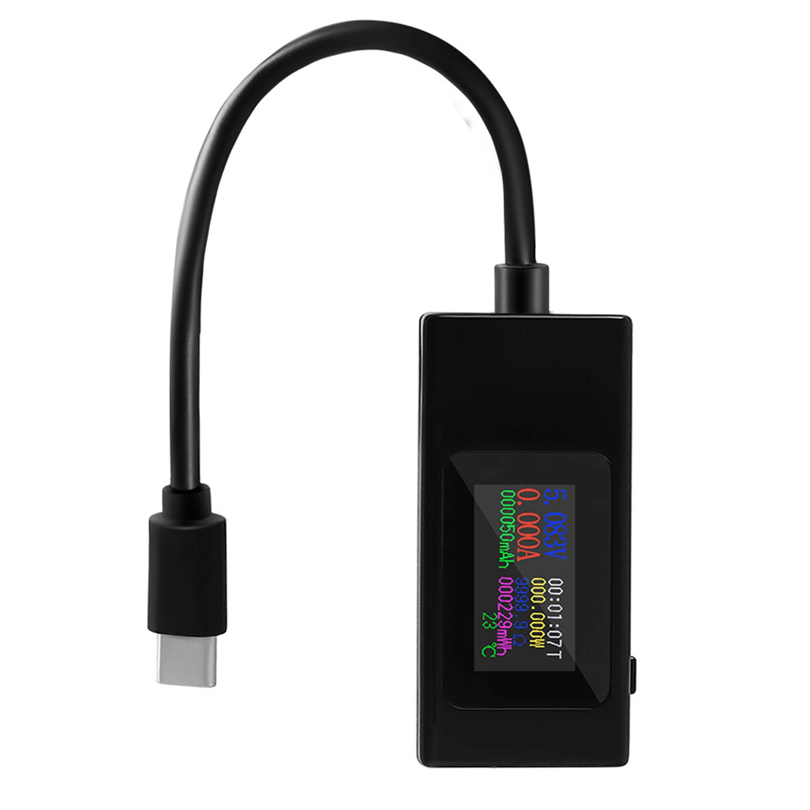 KWS-066C Type-C Tester DC4-30V Voltage Meter Timing Ammeter Digital Monitor Cut-off Power Indicator 2-Way Current Voltage Tester
KWS-066C Type-C Tester DC4-30V Voltage Meter Timing Ammeter Digital Monitor Cut-off Power Indicator 2-Way Current Voltage Tester