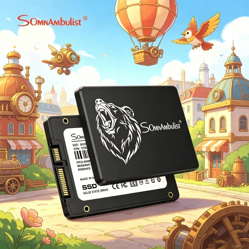 Prime SomnAmbulist 2.5 Inch SATA3 SSD 120GB 240GB 480GB 960GB 128GB 256GB 512GB 1TB Zesty Built-in Solid State Disk
Prime SomnAmbulist 2.5 Inch SATA3 SSD 120GB 240GB 480GB 960GB 128GB 256GB 512GB 1TB Zesty Built-in Solid State Disk