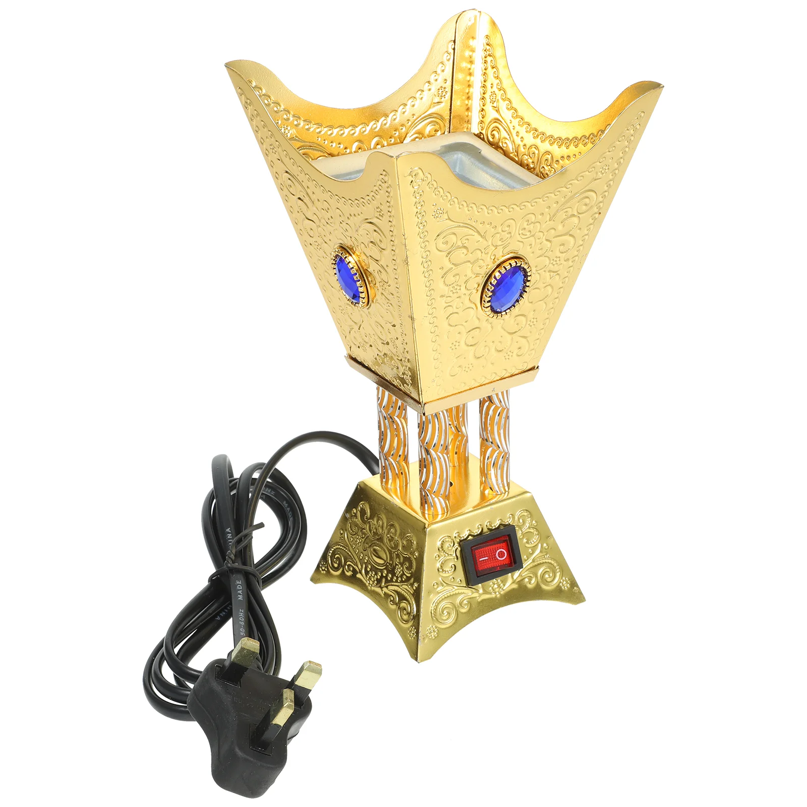 Burner Incense for Home Ornament Aroma Aromatherapy Machine Iron Golden Censer Temple
Burner Incense for Home Ornament Aroma Aromatherapy Machine Iron Golden Censer Temple