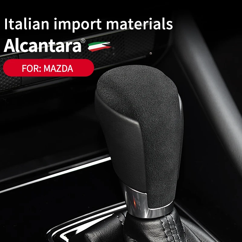 Alcantara Suede Car Gear lever shift Protection cover For Mazda 2 3 6 BM GJ Demio Atz Atenza CX3 CX4 CX5 CX8 cx9 Shift Sleeve
Alcantara Suede Car Gear lever shift Protection cover For Mazda 2 3 6 BM GJ Demio Atz Atenza CX3 CX4 CX5 CX8 cx9 Shift Sleeve