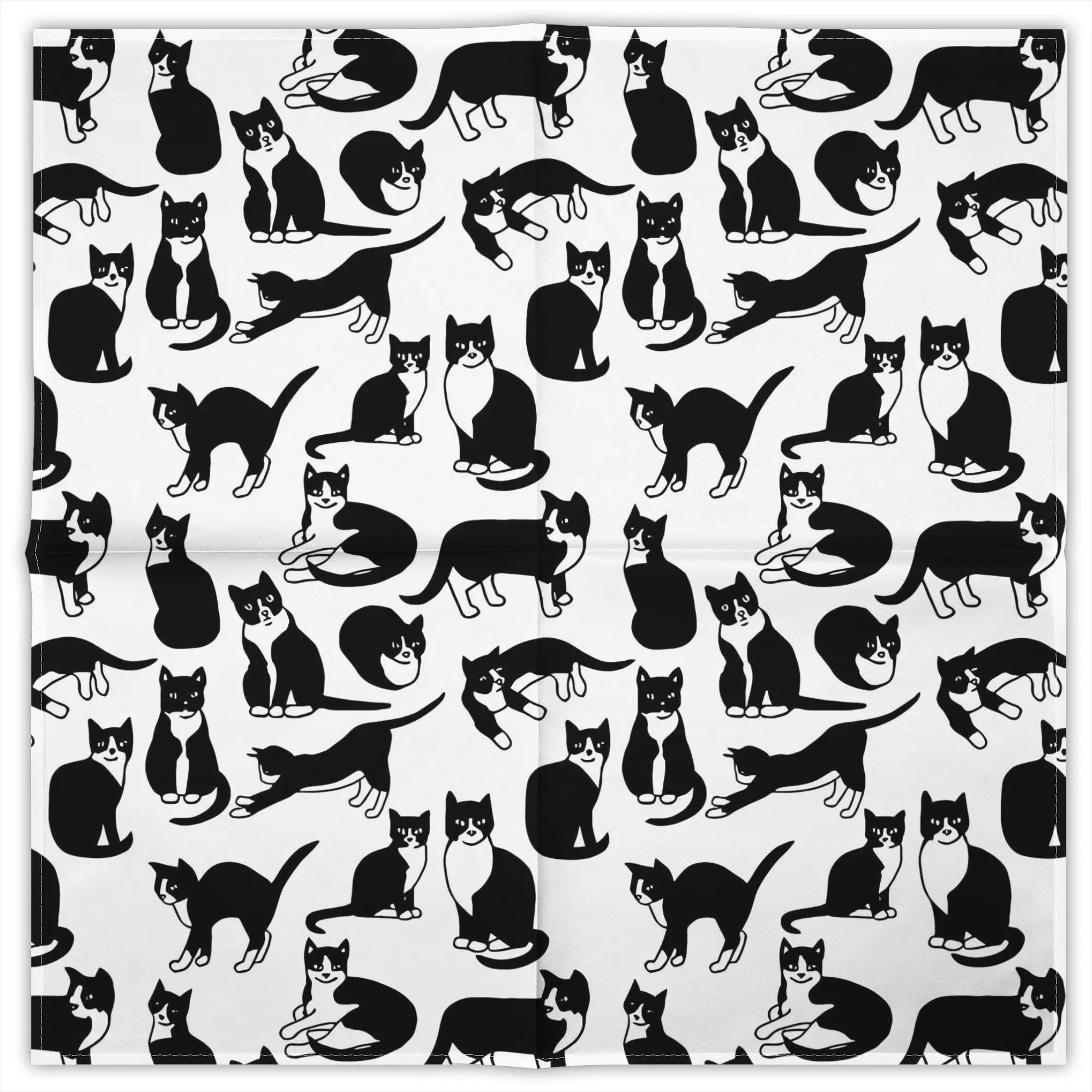 Tuxedo Cats Fashion Square Scarf Decorative Polyester Printed Daily
Tuxedo Cats Fashion Square Scarf Decorative Polyester Printed Daily