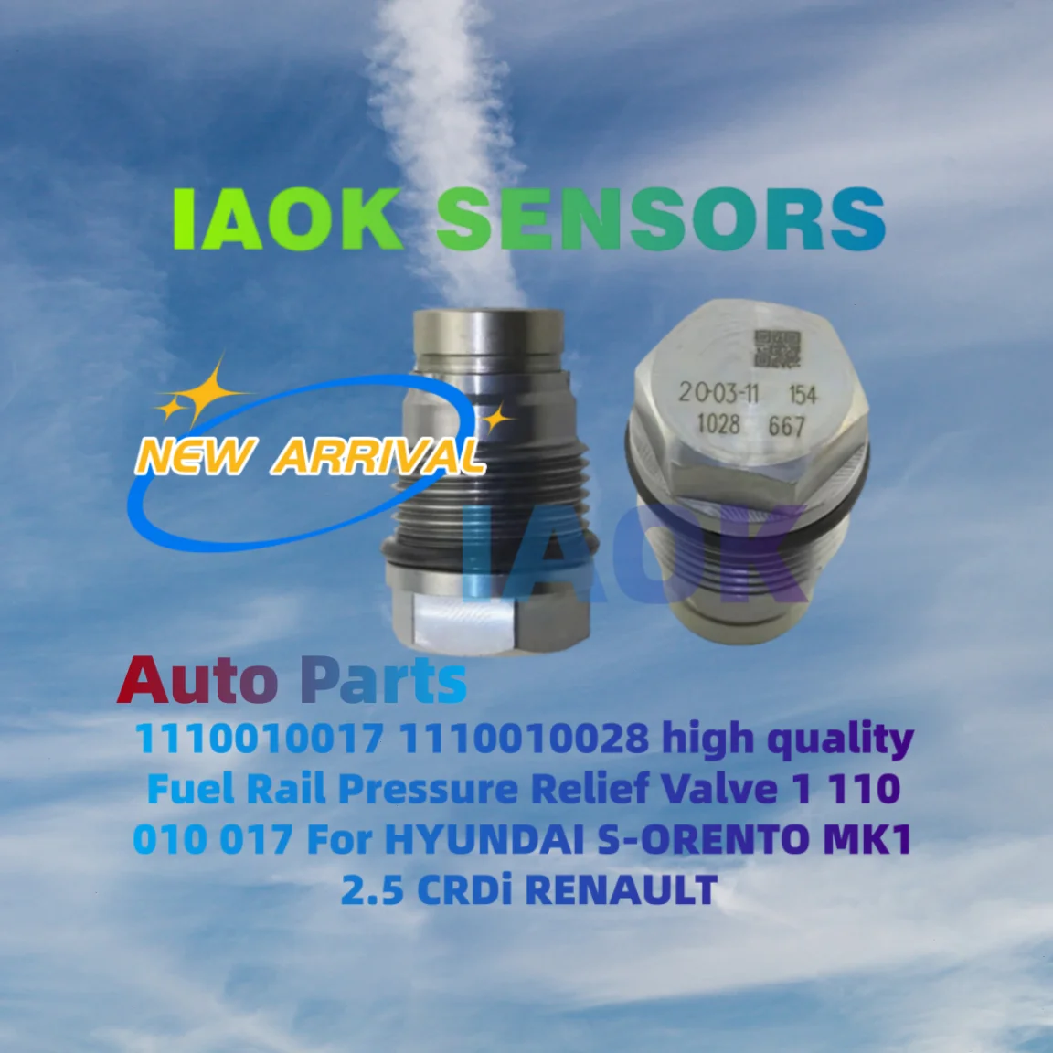 1110010017 1110010028 high quality Fuel Rail Pressure Relief Valve 1 110 010 017 For HYUNDAI S-ORENTO MK1 2.5 CRDi RENAULT
1110010017 1110010028 high quality Fuel Rail Pressure Relief Valve 1 110 010 017 For HYUNDAI S-ORENTO MK1 2.5 CRDi RENAULT