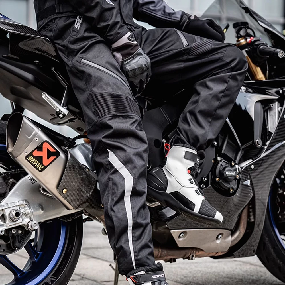 SCOYCO Autumn/Winter Motorcycle Riding Pants Season Thermal Pants Windproof Waterproof Rider Motorcycle Pants For Men
SCOYCO Autumn/Winter Motorcycle Riding Pants Season Thermal Pants Windproof Waterproof Rider Motorcycle Pants For Men