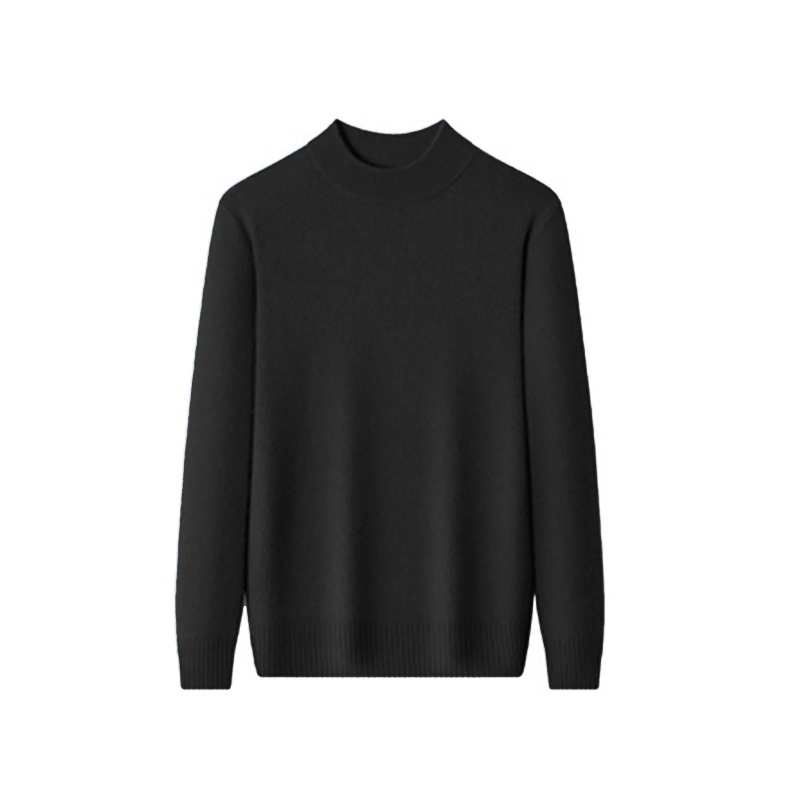Men Knitted Sweater Slim Fit Round Neck Knit Sweater for Fall Winter Thick Elastic Long Sleeves Solid Color Bottoming
Men Knitted Sweater Slim Fit Round Neck Knit Sweater for Fall Winter Thick Elastic Long Sleeves Solid Color Bottoming