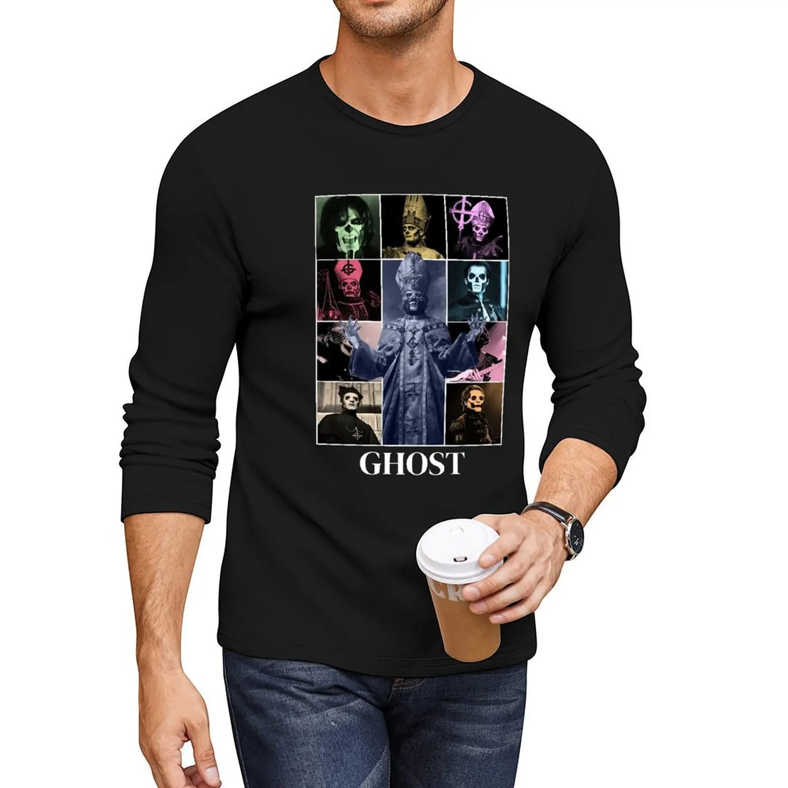 Papa V Perpetua Ghost Band Long T-Shirt quick drying shirt shirts graphic tees vintage clothes sweat shirts tshirts for men
Papa V Perpetua Ghost Band Long T-Shirt quick drying shirt shirts graphic tees vintage clothes sweat shirts tshirts for men