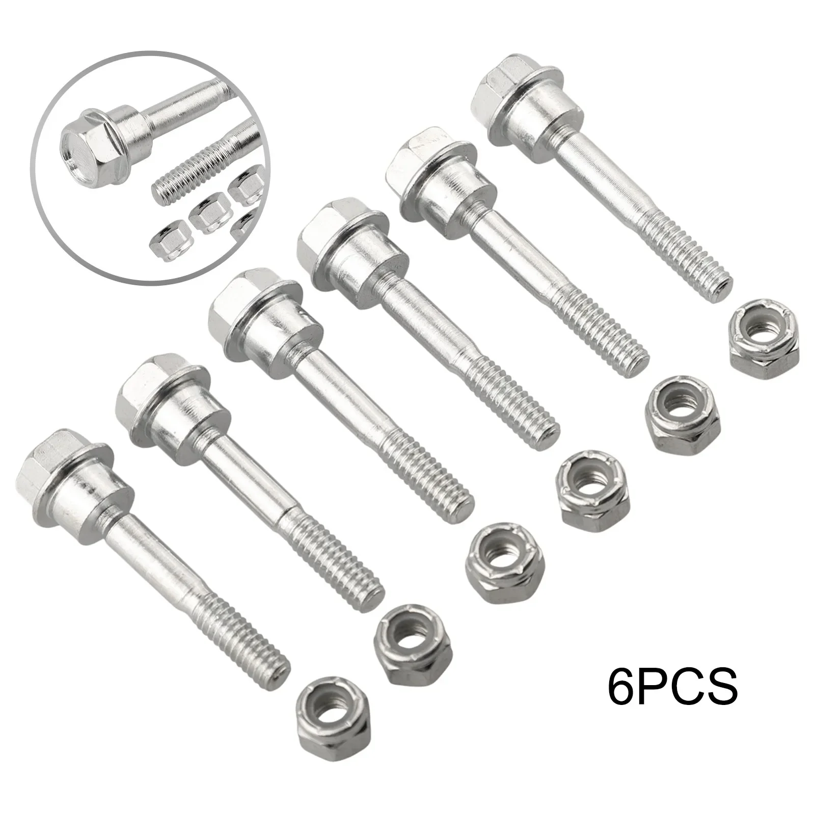 6PCS 580790401 588077502 Snow Removal Machine Shear Bolt Nut Kit 6 Shear Bolts For Secure Attachment Snow Plow Shear Bolt Nut 
6PCS 580790401 588077502 Snow Removal Machine Shear Bolt Nut Kit 6 Shear Bolts For Secure Attachment Snow Plow Shear Bolt Nut