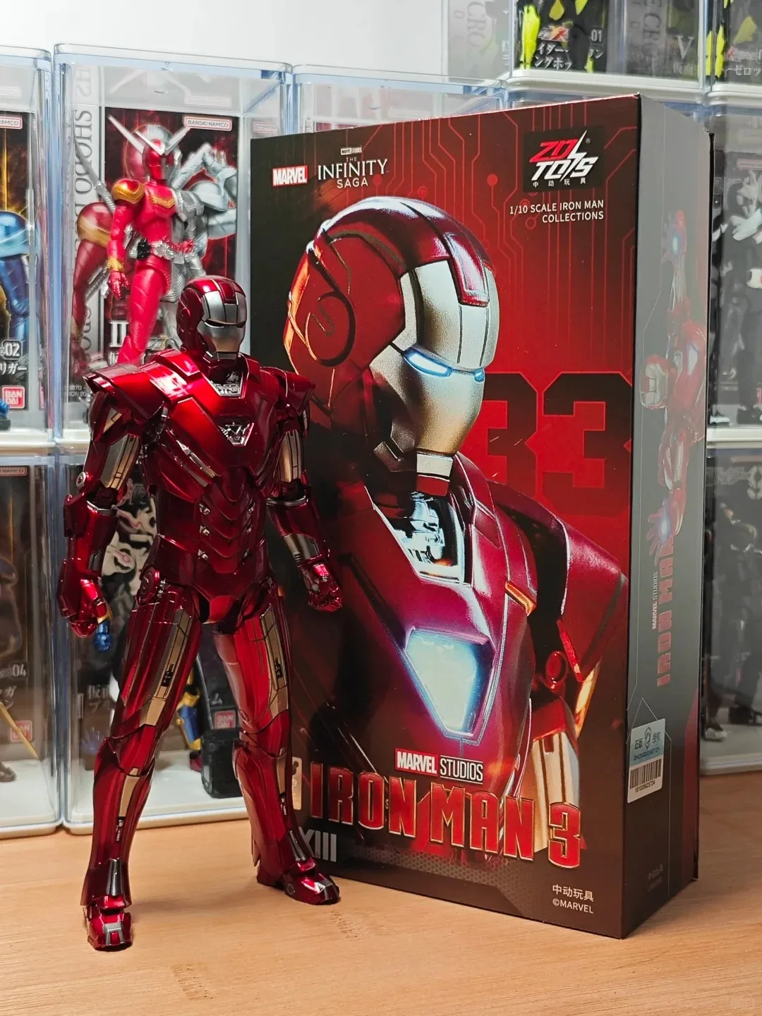 Iron Man 3 Movie Action Figure Mk33 1:10 Scale Collectible Toy Ornament For Boys Perfect Birthday Gift For Toy And Robot Fans
Iron Man 3 Movie Action Figure Mk33 1:10 Scale Collectible Toy Ornament For Boys Perfect Birthday Gift For Toy And Robot Fans
