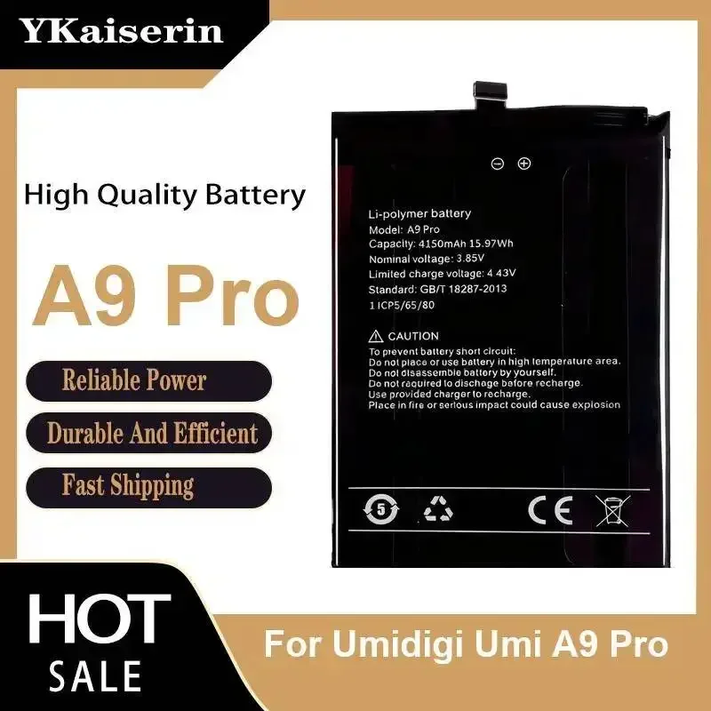 For Umidigi Umi A9 Pro Hardwearing Mobile Phone Battery High Performance
For Umidigi Umi A9 Pro Hardwearing Mobile Phone Battery High Performance