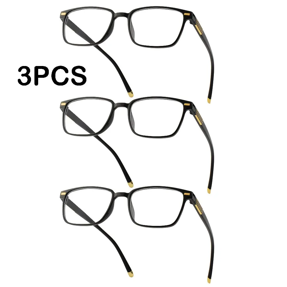 3PCS Fashion Anti-Blue Light Reading Glasses Ultra-Light Eye Protection Readers Eyewear Elegant Comfortable Presbyopia Glasses 
3PCS Fashion Anti-Blue Light Reading Glasses Ultra-Light Eye Protection Readers Eyewear Elegant Comfortable Presbyopia Glasses