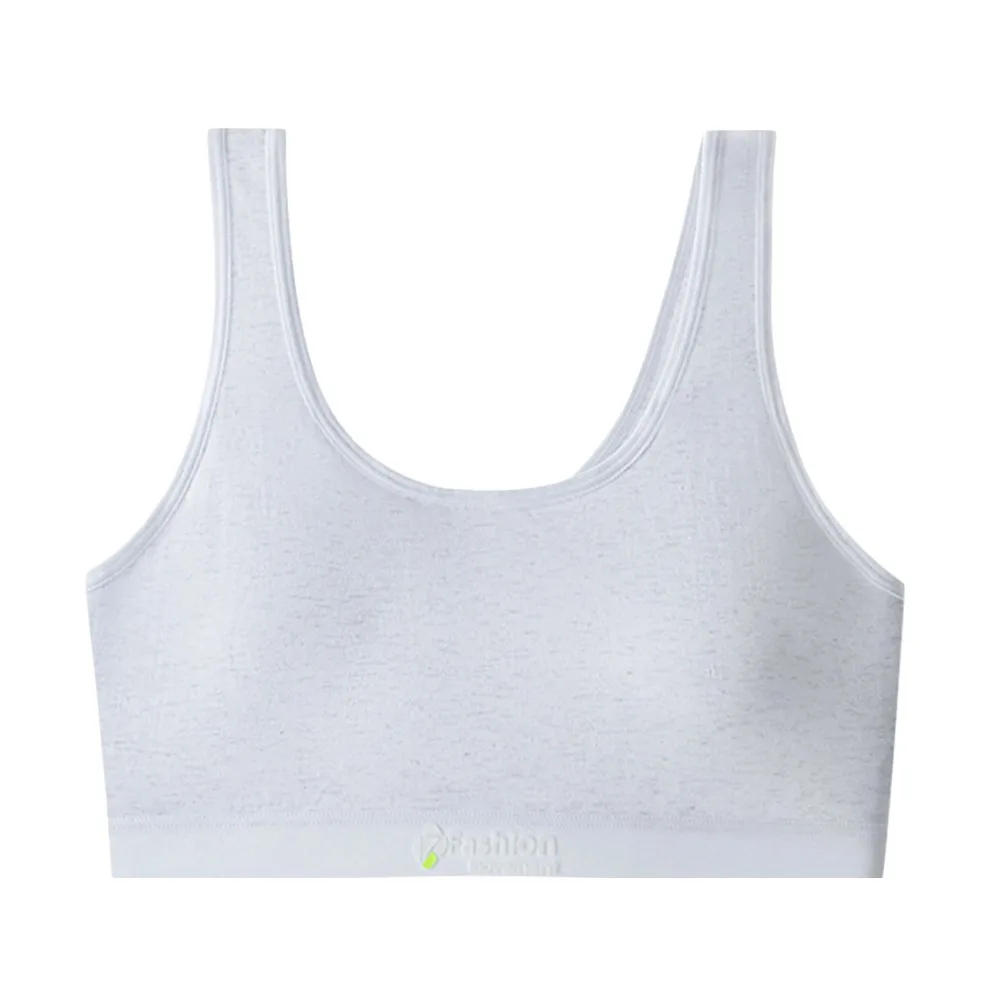 Fashion Cotton Sport Underwear Soft Skin-Friendly Training Bra Breathable Solid Color Kids Tank Tops for Teens Girls
Fashion Cotton Sport Underwear Soft Skin-Friendly Training Bra Breathable Solid Color Kids Tank Tops for Teens Girls