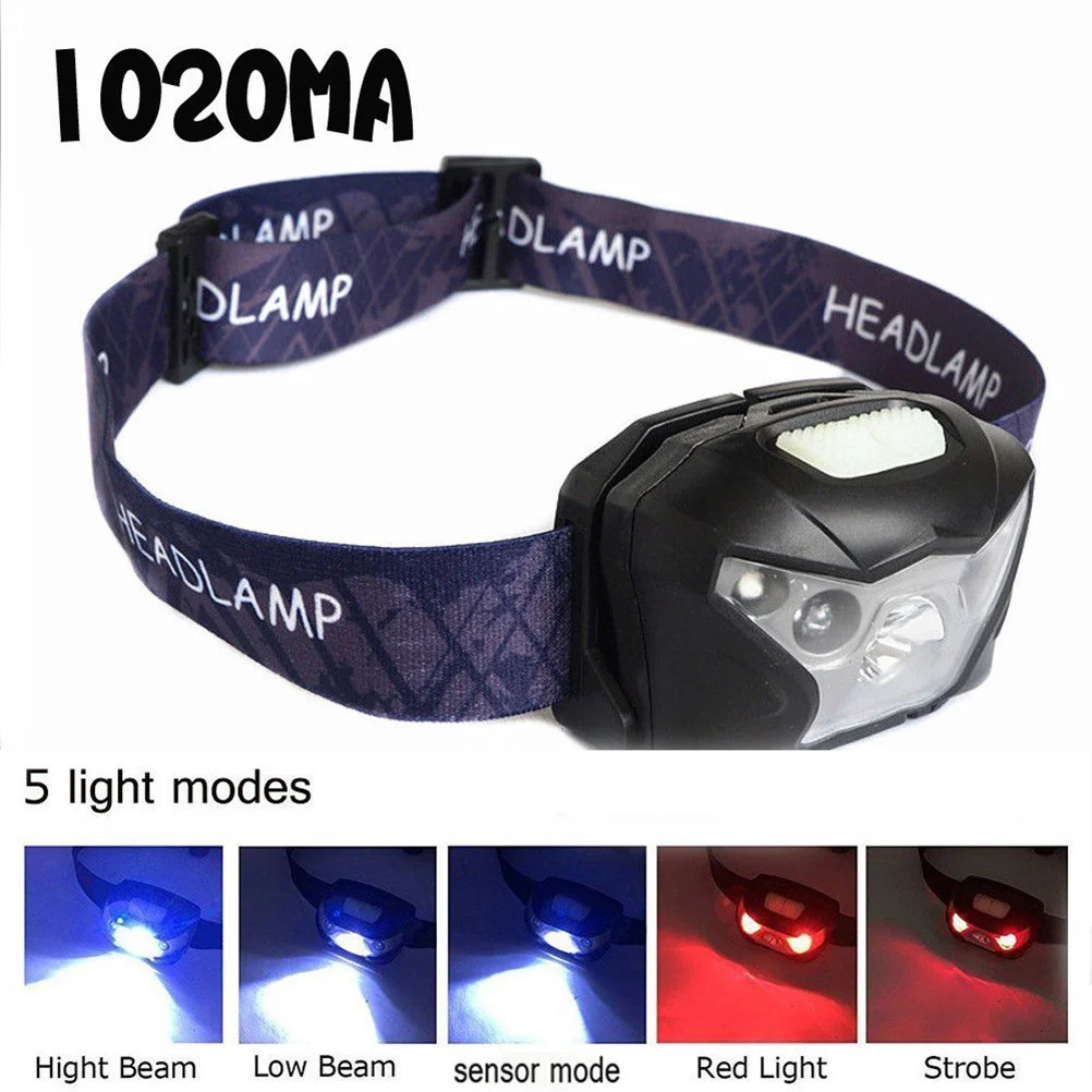 USB Rechargeable LED Headlamp with Motion Sensor Brightest Waterproof Headlight for Camping Hiking Running Fishing Climbing
USB Rechargeable LED Headlamp with Motion Sensor Brightest Waterproof Headlight for Camping Hiking Running Fishing Climbing