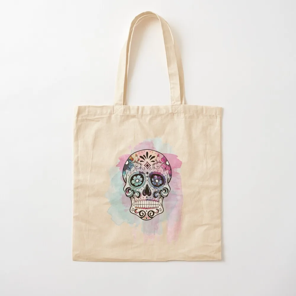 Watercolor Sugar skull Tote Bag Women's shopping bag large size bags custom tote bag handbag Canvas Tote
Watercolor Sugar skull Tote Bag Women's shopping bag large size bags custom tote bag handbag Canvas Tote