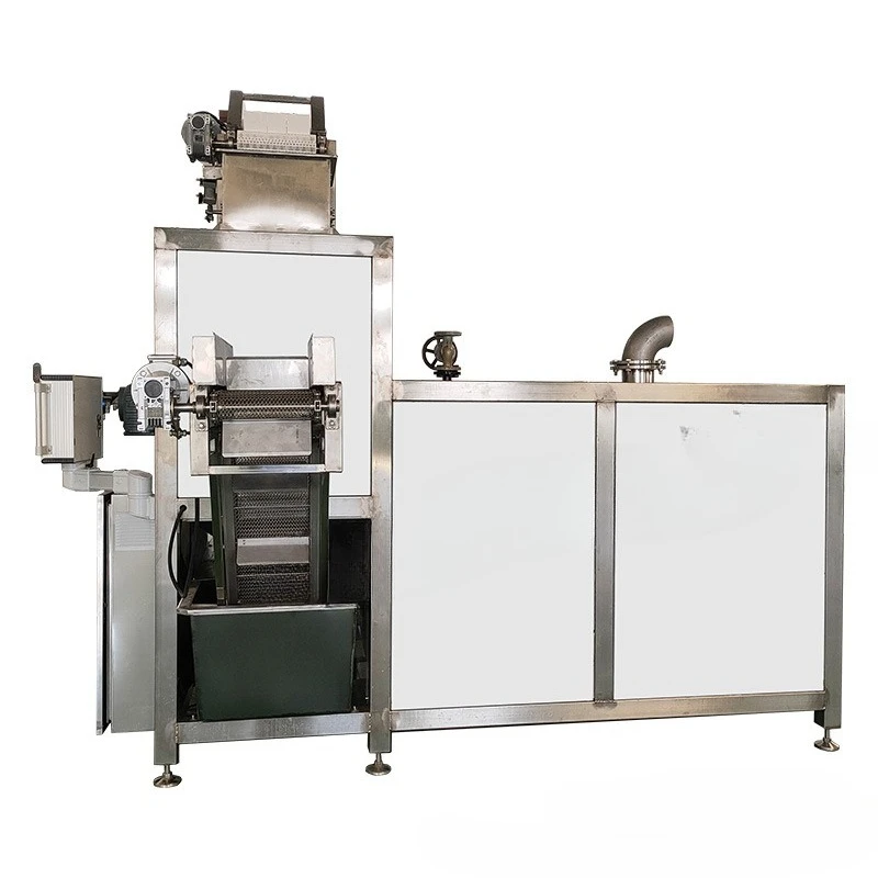 Shandong plum peeling machine, large automatic yellow peach grape peeling machine
Shandong plum peeling machine, large automatic yellow peach grape peeling machine
