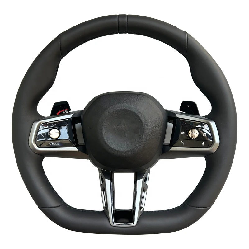 High Quality Custom Full Leather Universal Sport Car Steering Wheel
High Quality Custom Full Leather Universal Sport Car Steering Wheel