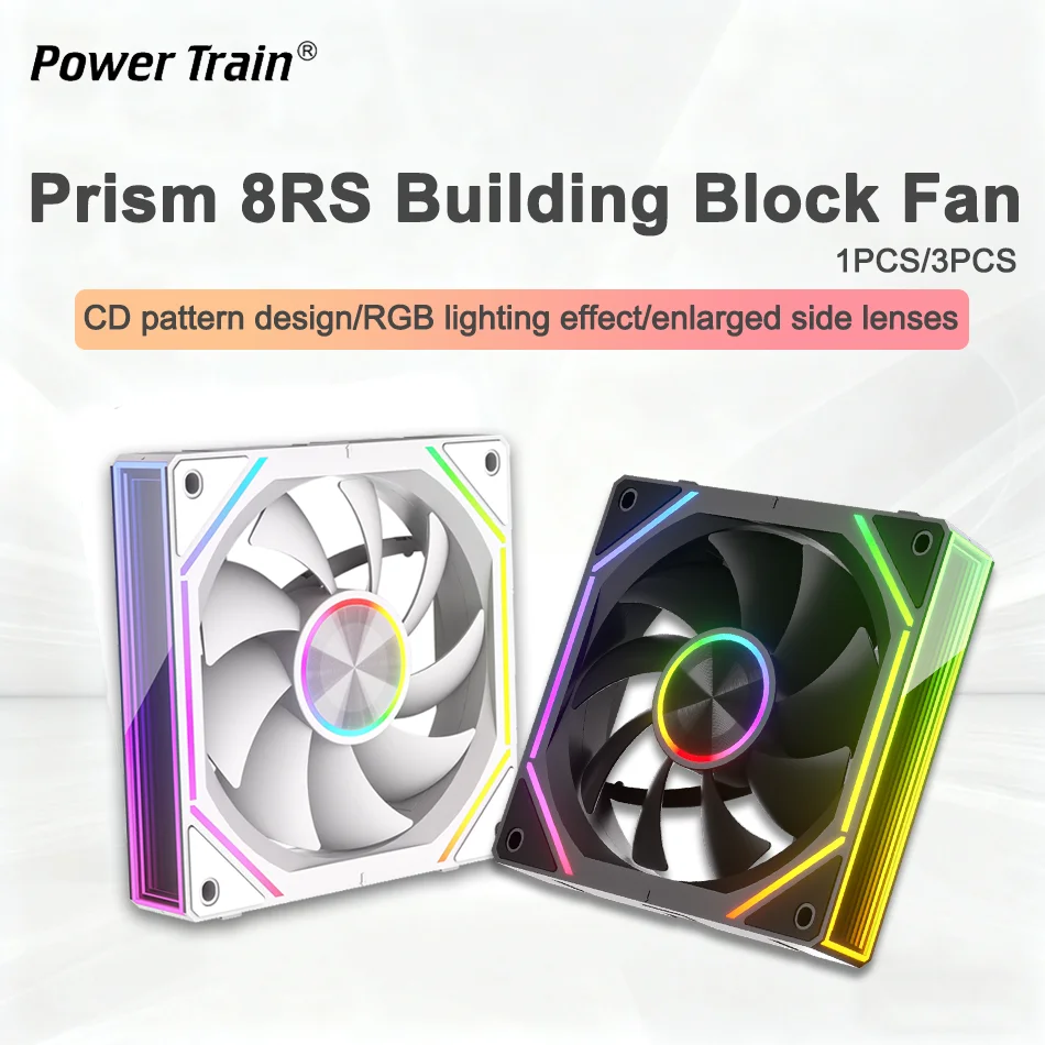 Power Train PRISM 8RS Корпус Охлаждающий вентилятор 12 см ARGB Строительный блок Вентилятор ШИМ Беспроводное сращивание Настольный компьютер Холодный вытяжной вентилятор
Power Train PRISM 8RS Корпус Охлаждающий вентилятор 12 см ARGB Строительный блок Вентилятор ШИМ Беспроводное сращивание Настольный компьютер Холодный вытяжной вентилятор