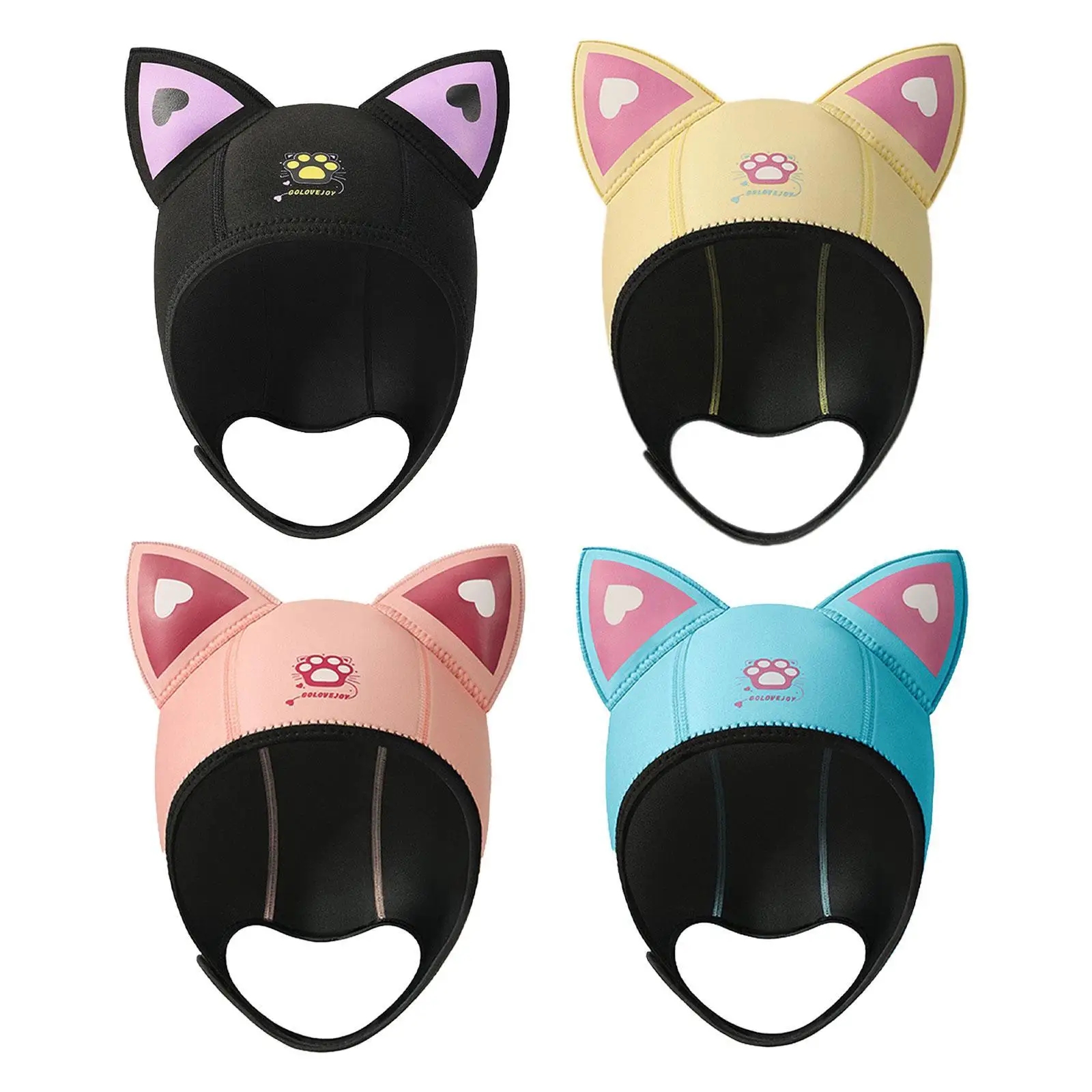 Капюшон для дайвинга с кошачьими ушками, неопреновая милая шапка для серфинга для рафтинга на каноэ, плавания
Капюшон для дайвинга с кошачьими ушками, неопреновая милая шапка для серфинга для рафтинга на каноэ, плавания