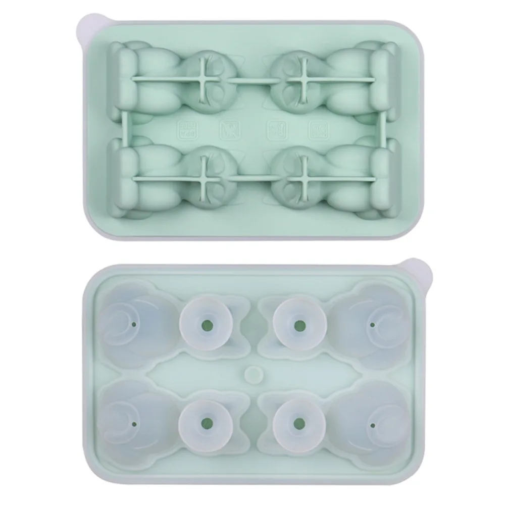 Easy to Release 3D Cat Ice Block Mold Free of BPA Reusable Cat Ice Cube Mold 4 Holes Dishwasher Safe Ice Ball Maker Drinks
Easy to Release 3D Cat Ice Block Mold Free of BPA Reusable Cat Ice Cube Mold 4 Holes Dishwasher Safe Ice Ball Maker Drinks