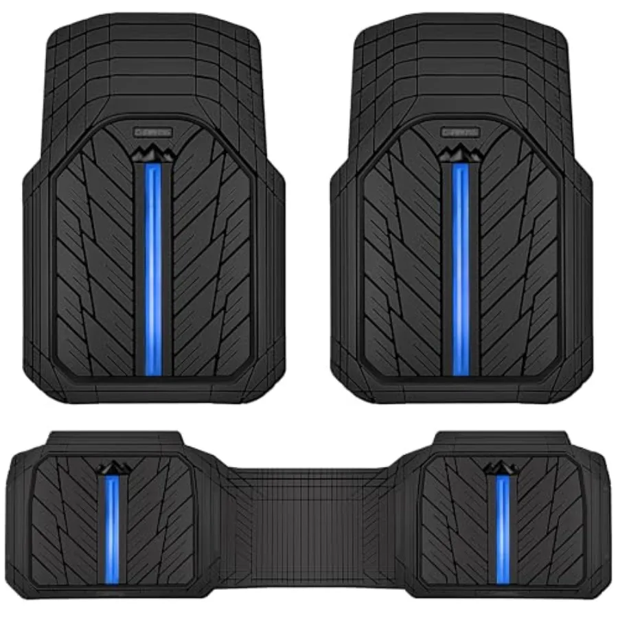 Rubber Floor Mats for Cars, Car Mats Full Sets DeepDish, Universal S~L Size Trim-to Fit Automotive Floor Mat for Truck Van SUV,
Rubber Floor Mats for Cars, Car Mats Full Sets DeepDish, Universal S~L Size Trim-to Fit Automotive Floor Mat for Truck Van SUV,
