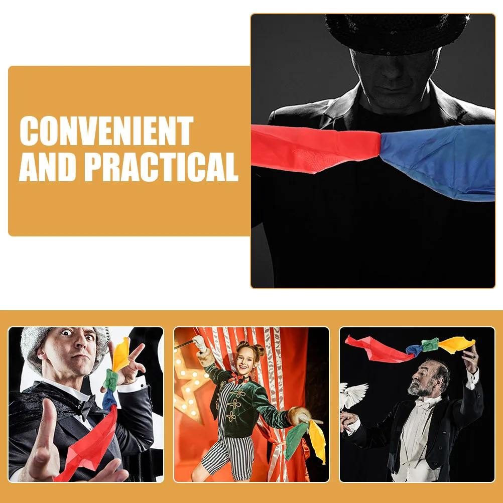 5Pcs Color Change Magician Trick Scarves Performance Prop Scarf Accessories Party Stage Use Magician Scarf
5Pcs Color Change Magician Trick Scarves Performance Prop Scarf Accessories Party Stage Use Magician Scarf
