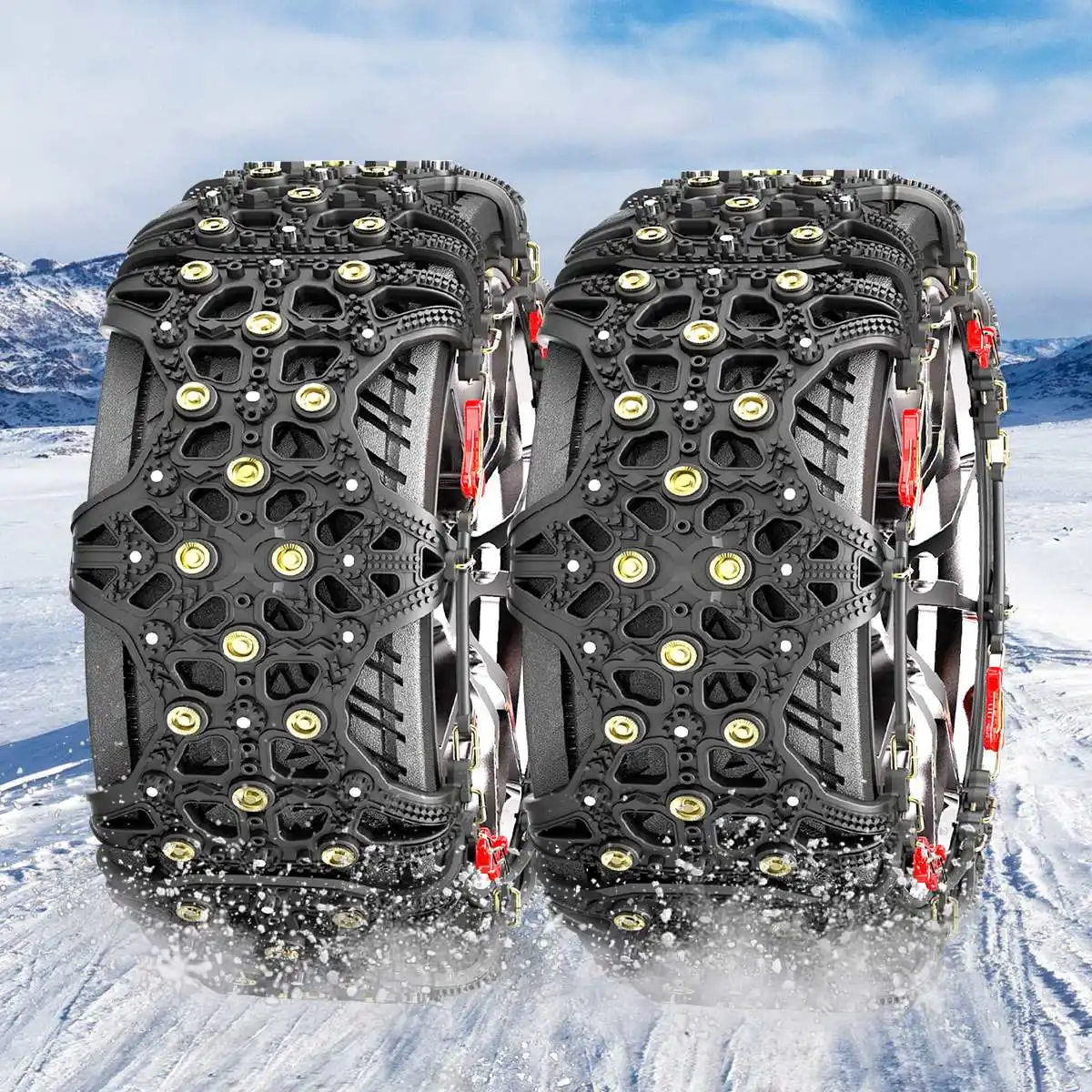 Anti Skid Snow Chains Car Winter Tire Wheels Chains Winter Outdoor Snow Tire Emergency Anti-Skid Auto Wheels Accessories
Anti Skid Snow Chains Car Winter Tire Wheels Chains Winter Outdoor Snow Tire Emergency Anti-Skid Auto Wheels Accessories