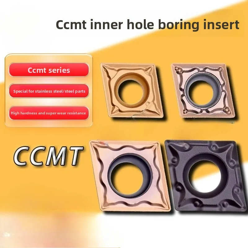 Rough Boring Turning Tool, Rhombic Inner Bore Inserts CCMT060204 / 09T304 / 09T308 Special for Steel, Stainless Steel & Aluminum
Rough Boring Turning Tool, Rhombic Inner Bore Inserts CCMT060204 / 09T304 / 09T308 Special for Steel, Stainless Steel & Aluminum