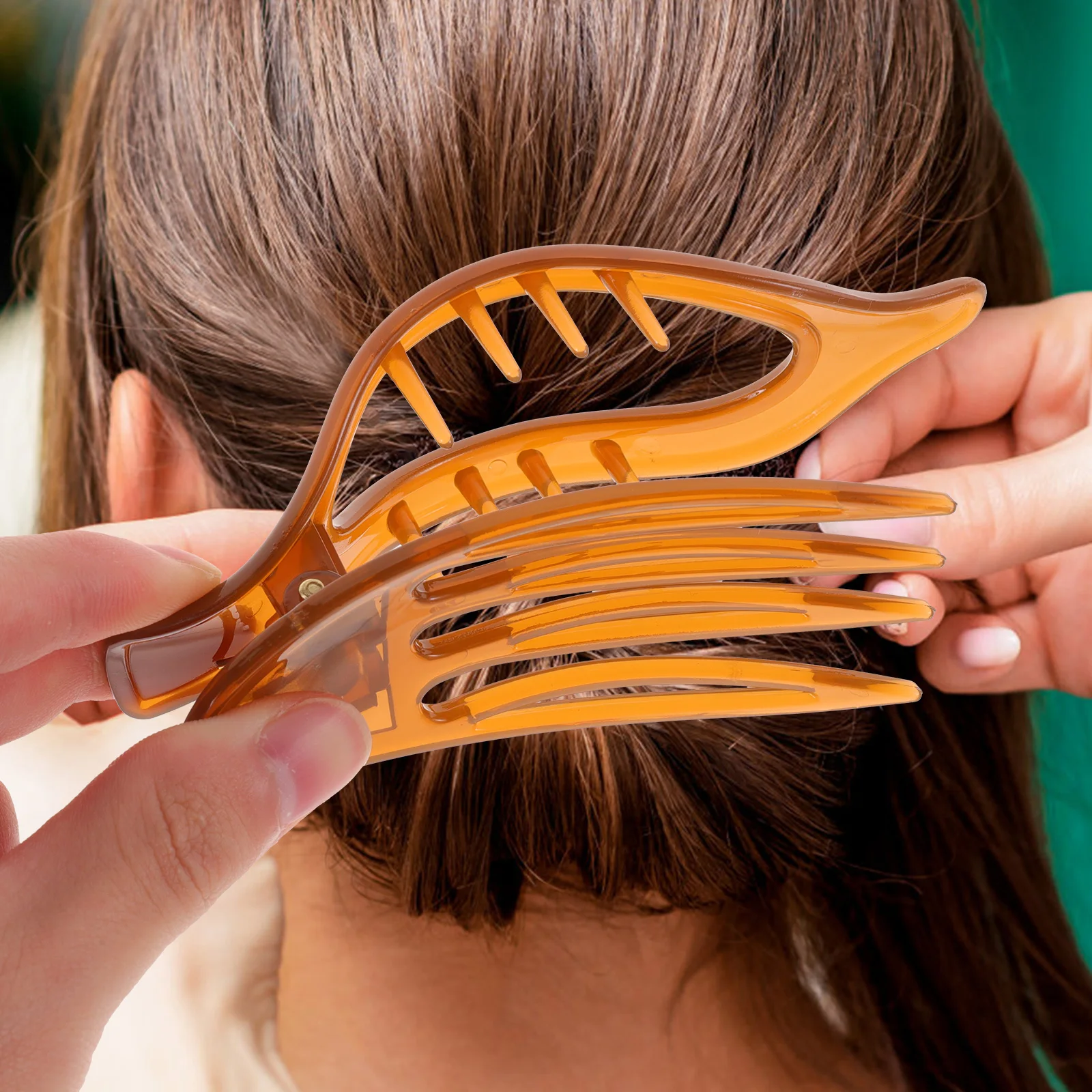 3Pcs French Hair Clips Stylish Curved Decorative Accessories for Women All Occasions Hold Thick Thin Straight Curl Long Hair
3Pcs French Hair Clips Stylish Curved Decorative Accessories for Women All Occasions Hold Thick Thin Straight Curl Long Hair